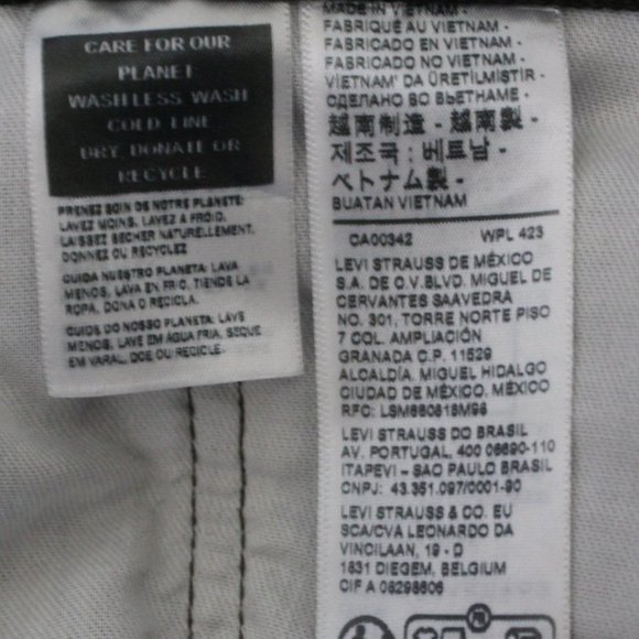 Levi's 502 Men's Taper Jeans (48) - Picture 6 of 8